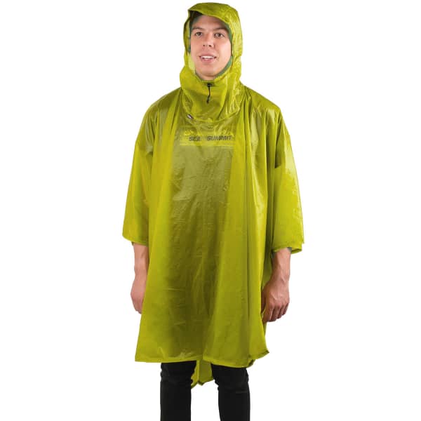 SEA TO SUMMIT-PONCHO 15D LIME Hiking poncho