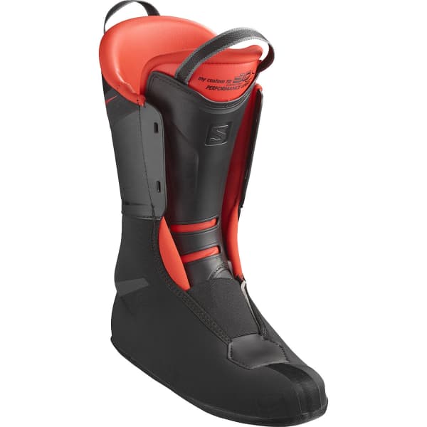SALOMON-S/MAX 100 BLACK/RED/WHITE - Alpine ski boots