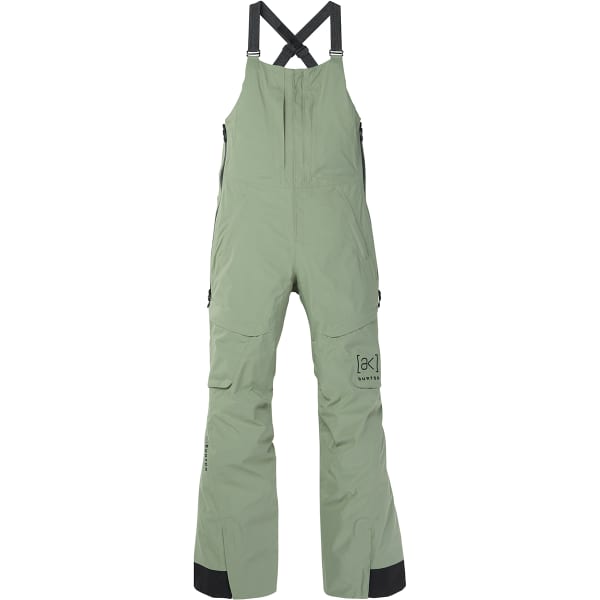 BURTON W AK GORE KM 2L BIB HEDGE GREEN - Ski trousers