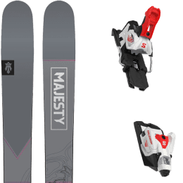 Pack ski MAJESTY MAJESTY HAVOC 110 TI + SALOMON STRIVE 16 MN - Ekosport