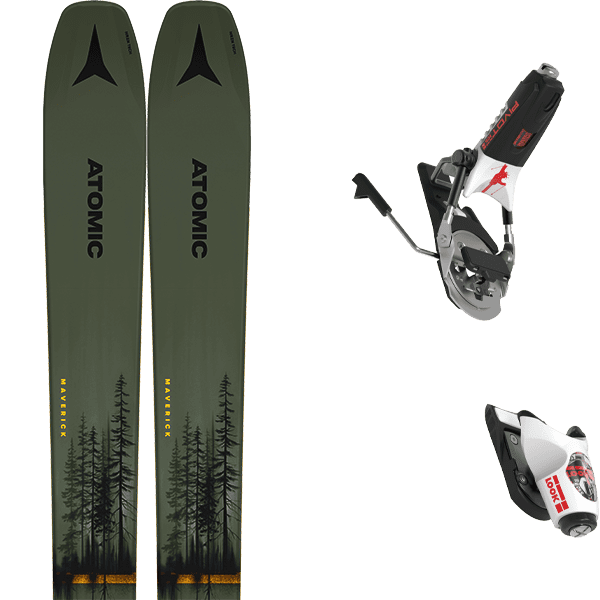ATOMICMAVERICK 100 TI + Fix Pack ski all mountain