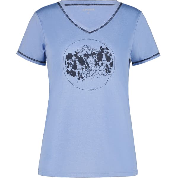 BURNHAM T-SHIRT W BLEU CLAIR - Hiking T-shirt