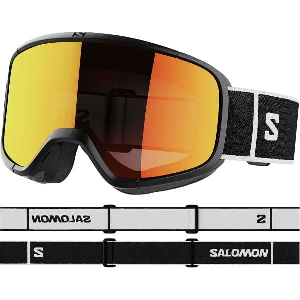 SALOMON AKSIUM 2.0 BLACK UNI MID RED Ski goggles