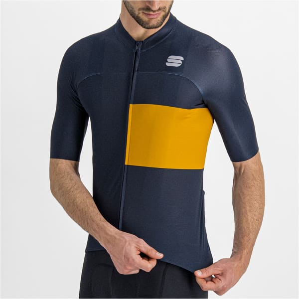 SPORTFUL-SNAP JERSEY GALAXY BLUE GOLDEN OAK - Jersey bicicleta