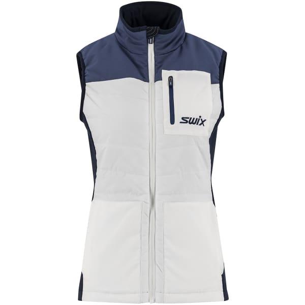 SWIX HORIZON PRIMALOFT VEST W SNOW WHITE Cross country ski jacket