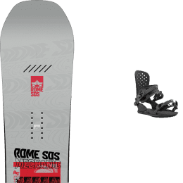 Snowboard ROME ROME MECHANIC + UNION STRATA BLACK - Ekosport