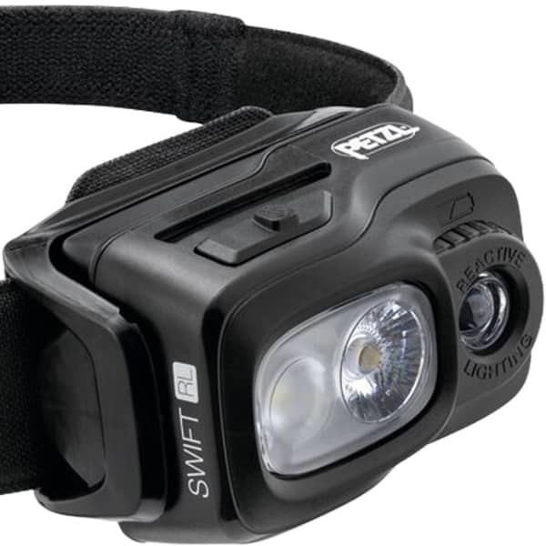 Petzl SWIFT RL, E095BB02 lanterna de cabeça, branco, 1100 lúmenes