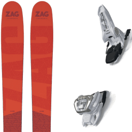 Pack ski ZAG ZAG H106 + MARKER GRIFFON 13 ID WHITE - Ekosport
