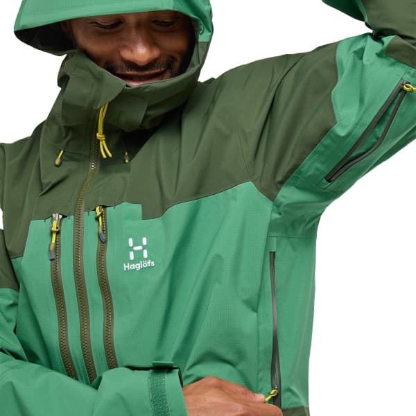 HAGLÖFS-SPITZ GTX PRO JACKET M SEAWEED GREEN/DK JELLY GREEN 