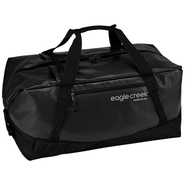 Black travel duffle bag clearance