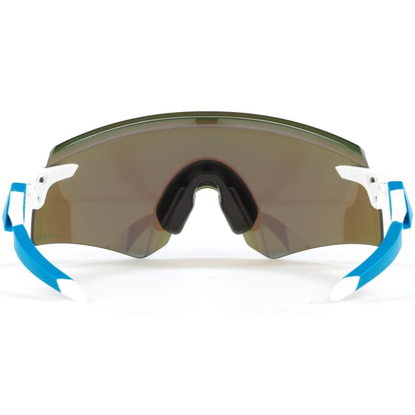 OAKLEY ENCODER POLISHED WHITE W/ PRIZM SAPPHIRE - Sport sunglasses