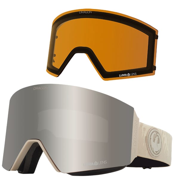 DRAGON-RVX MAG OTG BONUS LIGHT BEIGE - Ski goggles