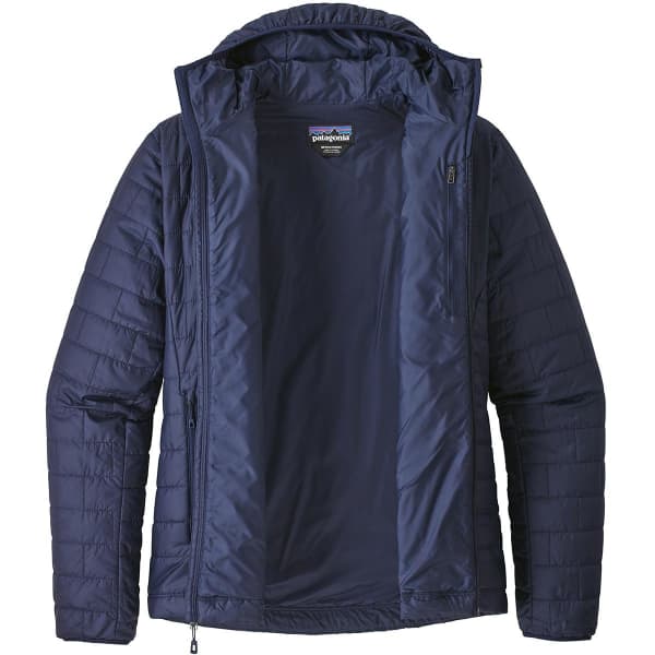 PATAGONIA M'S NANO PUFF HOODY CLASSIC NAVY - Hiking down jacket