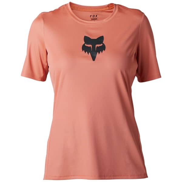 FOX W RANGER SS JERSEY HEAD SALMON Mountain bike jersey