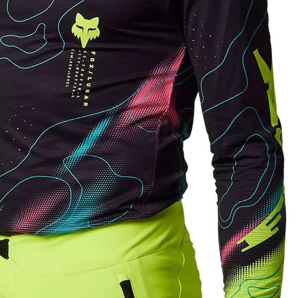 Flexair Lunar Maglia Fox Flexair FOX-FLEXAIR LUNAR JERSEY BLACK