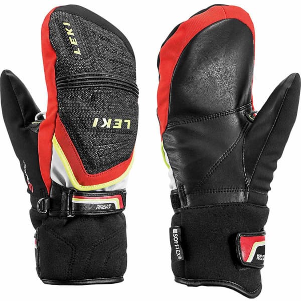 LEKI MOUFLES RACE COACH C TECH JUNIOR NOIR ROUGE 19 NOIR ROUGE Moufle ski