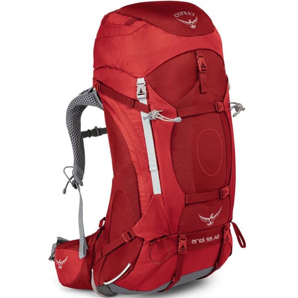 OSPREY ARIEL AG 55 W PICANTE RED Hiking backpack