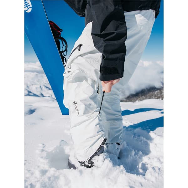 BURTON-M AK GORE CYCLIC PT STOUT WHITE - Snowboard broek
