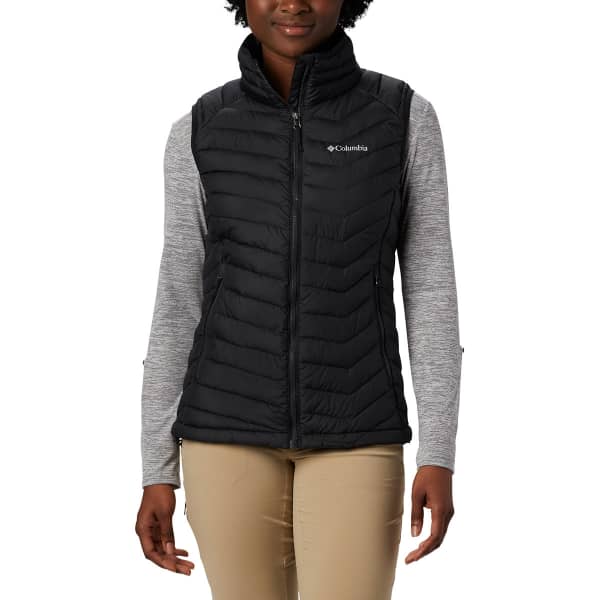 Columbia powder lite vest black online