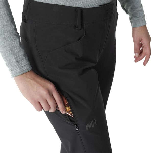 うのにもお得な情報満載！ STRETCH MILLET-TREKKER PANT trousers Hiking - NOIR W III スキー