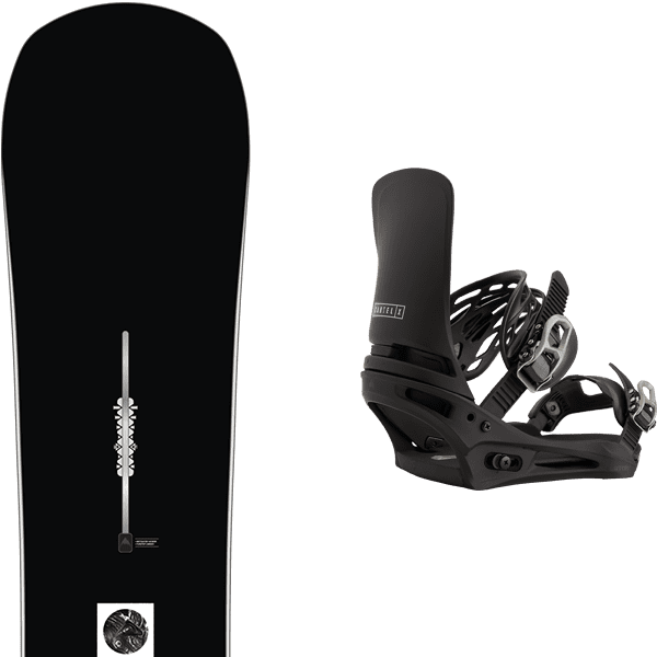 BURTON INSTIGATOR + Fix - Snowboard Set