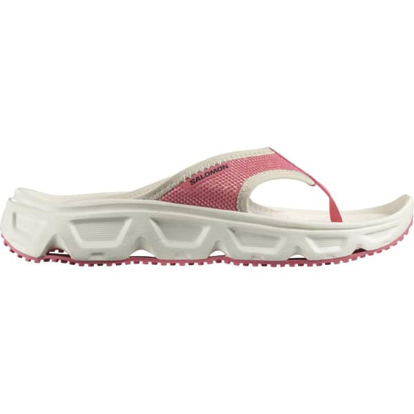 Salomon Reelax Slide 6.0 Women's Recovery Shoes Pink / White