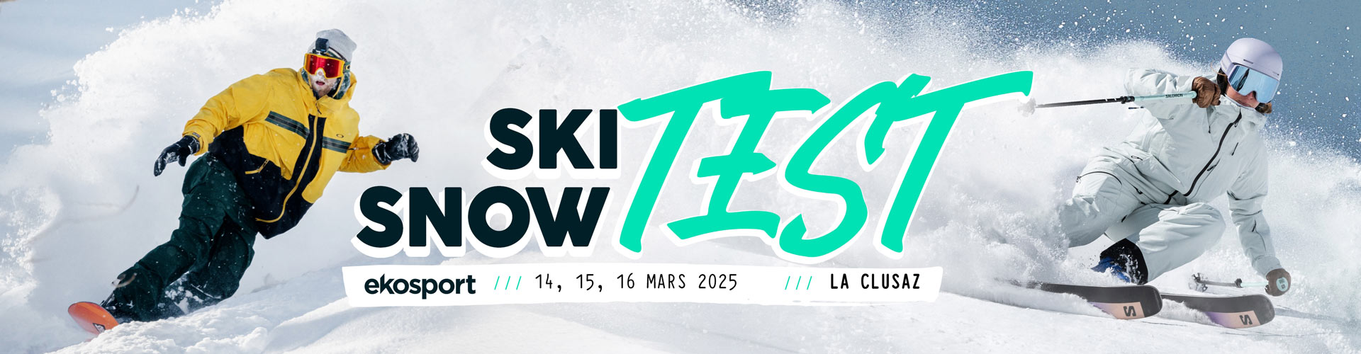 Ski & Snow Test 2025 - Ekosport - La Clusaz
