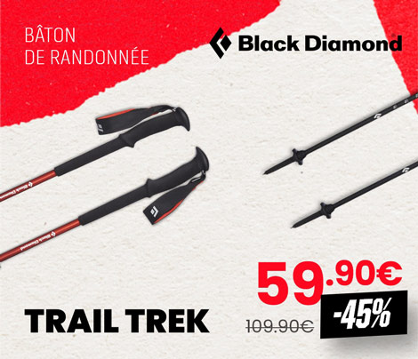 Black diamond bâton de randonnée