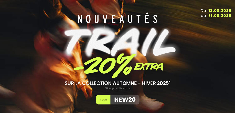 trail - 20% extra