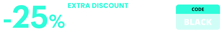 -25%* - BLACK