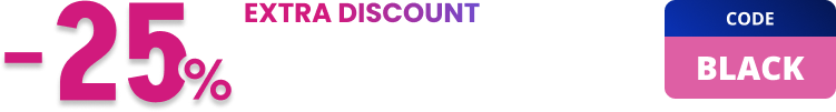 -25%* - BLACK