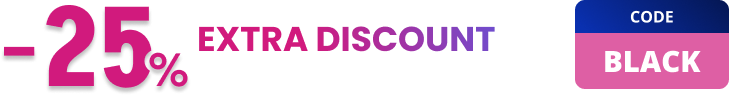 -25%* - BLACK