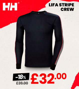 HELLY HANSEN LIFA STRIPE CREW