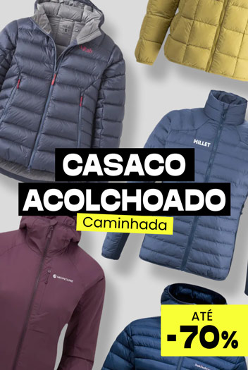Casaco acolchoado caminhada