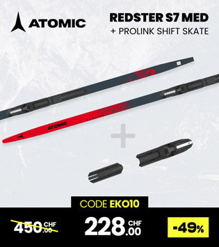 ATOMIC REDSTER S7 MED + PROLINK SHIFT SKATE