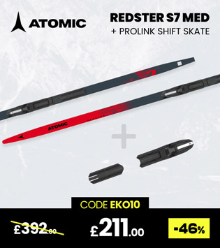 ATOMIC REDSTER S7 MED + PROLINK SHIFT SKATE