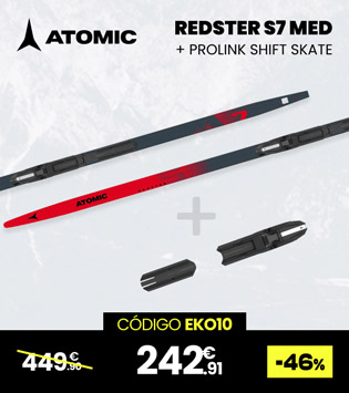 ATOMIC REDSTER S7 MED + PROLINK SHIFT SKATE