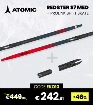 ATOMIC REDSTER S7 MED + PROLINK SHIFT SKATE