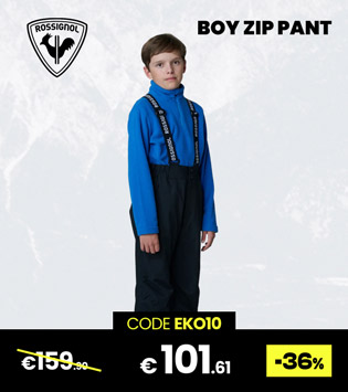 ROSSIGNOL BOY ZIP PANT