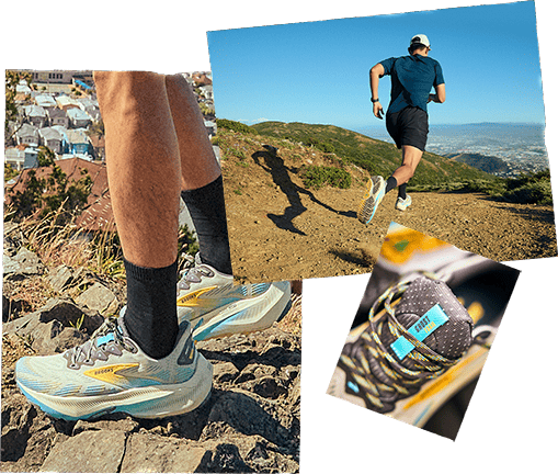 Brooks Ghost Trail man