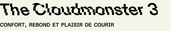 Cloudmonster 3