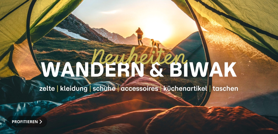 neuheiten wandern & biwak