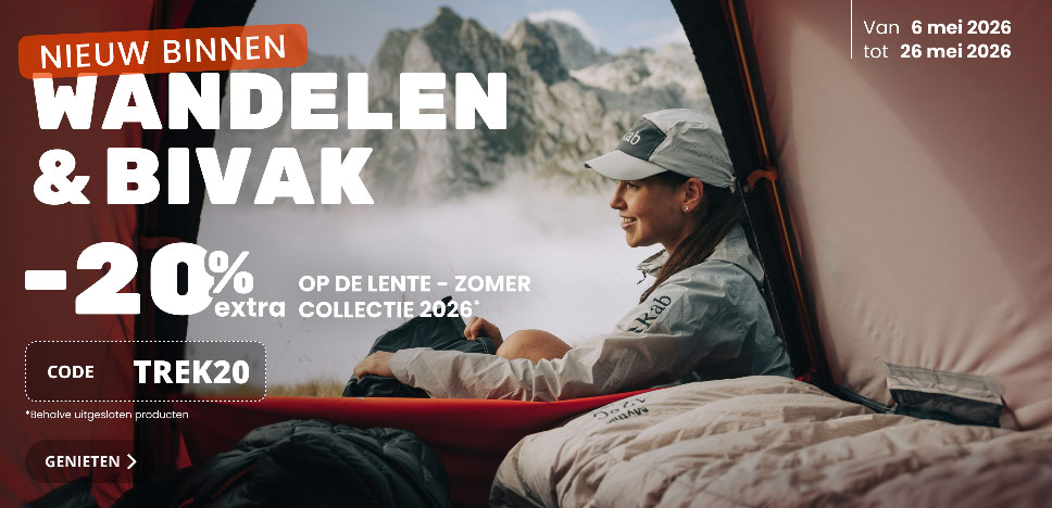 nieuw binnen wandelen & bivak