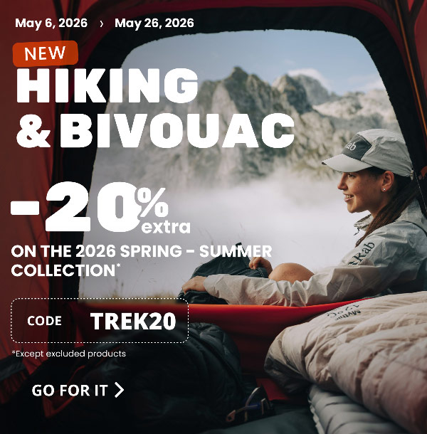 new hiking and bivouac