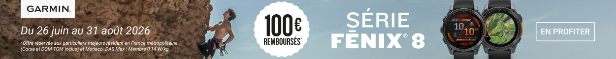Garmin Fenix 8 - 100€ remboursés