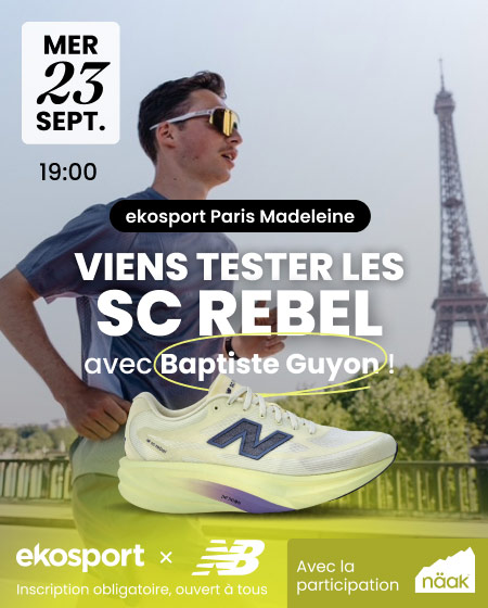 Run test New balance -  SC Rebel
