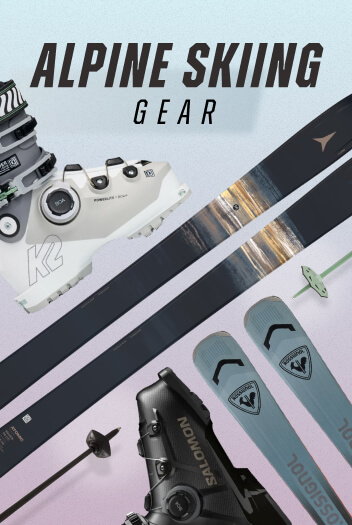 Alpine skiing gear