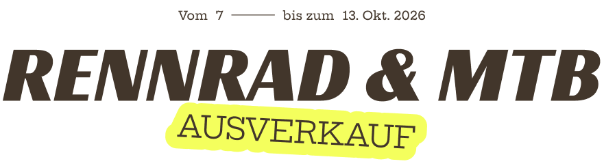 Asuverkauf Rennrad & MTB
