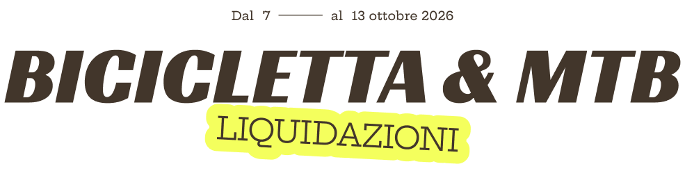 Liquidazioni bicicletta & MTB