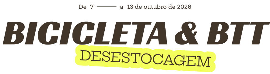 Desestocagem bicicleta & BTT